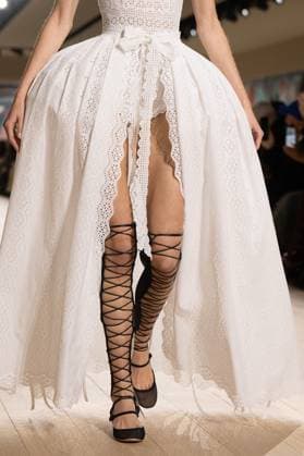 PFW - Christian Dior Runway A model walks the runway during the Christian Dior show during Paris Fashion Week Haute Couture Spring-Summer 2025 on January 27, 2025 in Paris, France. Photo by Laurent Zabulon ABACAPRESS.COM Paris France  Copyright: xZabulonxLaurent ABACAx
