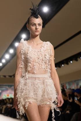 PFW - Christian Dior Runway A model walks the runway during the Christian Dior show during Paris Fashion Week Haute Couture Spring-Summer 2025 on January 27, 2025 in Paris, France. Photo by Laurent Zabulon ABACAPRESS.COM Paris France  Copyright: xZabulonxLaurent ABACAx