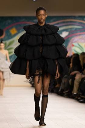 PFW - Christian Dior Runway A model walks the runway during the Christian Dior show during Paris Fashion Week Haute Couture Spring-Summer 2025 on January 27, 2025 in Paris, France. Photo by Laurent Zabulon ABACAPRESS.COM Paris France  Copyright: xZabulonxLaurent ABACAx