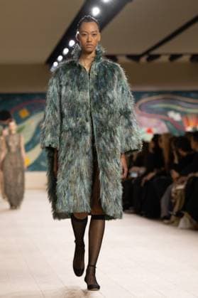 PFW - Christian Dior Runway A model walks the runway during the Christian Dior show during Paris Fashion Week Haute Couture Spring-Summer 2025 on January 27, 2025 in Paris, France. Photo by Laurent Zabulon ABACAPRESS.COM Paris France  Copyright: xZabulonxLaurent ABACAx