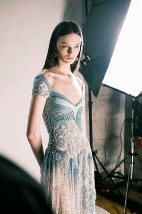 Paris Fashion Week, Georges Hobeika Modenschau Paris Fashion Week HC SS25 Georges Hobeika 439733 2025 01 27 France  Copyright: xJean-BaptistexSoulliatx xStarfacex STAR_439733_019