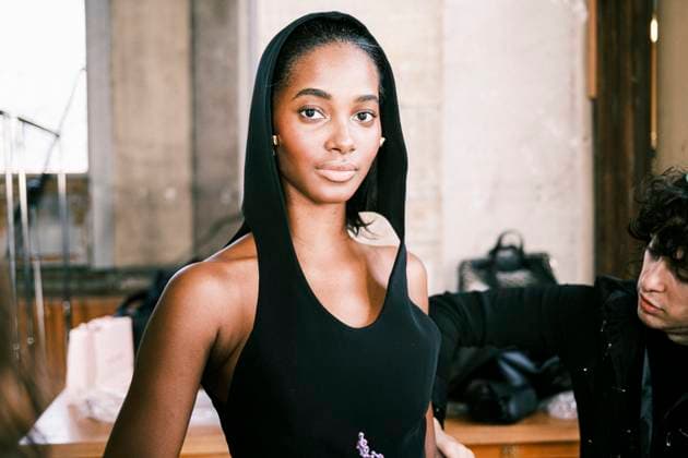 Paris Fashion Week, Georges Hobeika Modenschau Paris Fashion Week HC SS25 Georges Hobeika Tami Williams 439733 2025 01 27 France  Copyright: xJean-BaptistexSoulliatx xStarfacex STAR_439733_023