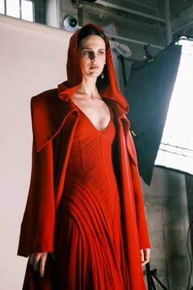 Paris Fashion Week, Georges Hobeika Modenschau Paris Fashion Week HC SS25 Georges Hobeika Valeria Neshko 439733 2025 01 27 France  Copyright: xJean-BaptistexSoulliatx xStarfacex STAR_439733_024