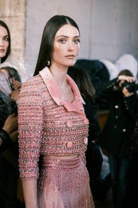 Paris Fashion Week, Georges Hobeika Modenschau Paris Fashion Week HC SS25 Georges Hobeika Jace Higgins 439733 2025 01 27 France  Copyright: xJean-BaptistexSoulliatx xStarfacex STAR_439733_032