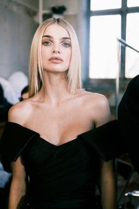 Paris Fashion Week, Georges Hobeika Modenschau Paris Fashion Week HC SS25 Georges Hobeika Dasha Khlystun 439733 2025 01 27 France  Copyright: xJean-BaptistexSoulliatx xStarfacex STAR_439733_039