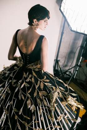 Paris Fashion Week, Georges Hobeika Modenschau Paris Fashion Week HC SS25 Georges Hobeika 439733 2025 01 27 France  Copyright: xJean-BaptistexSoulliatx xStarfacex STAR_439733_043