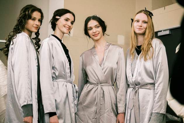 Paris Fashion Week HC SS25 Tony Ward Jane Grybennikova, Sofia Pilishenko, Tya Gohin 439733 2025 01 27 France  Copyright: xJean-BaptistexSoulliatx xStarfacex STAR_439733_094