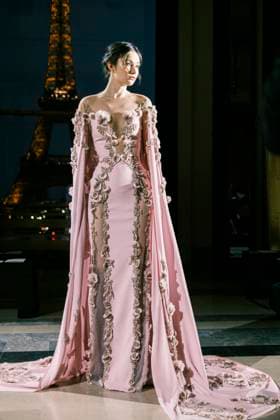 Paris Fashion Week HC SS25 Tony Ward Vika Ihnatenko 439733 2025 01 27 France  Copyright: xJean-BaptistexSoulliatx xStarfacex STAR_439733_100