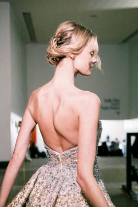 Paris Fashion Week HC SS25 Tony Ward Krystyna Pyszkova 439733 2025 01 27 France  Copyright: xJean-BaptistexSoulliatx xStarfacex STAR_439733_117