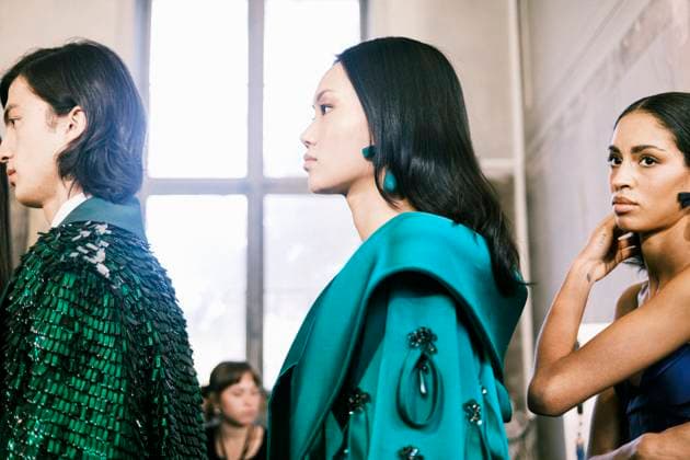 Paris Fashion Week, Georges Hobeika Modenschau  Copyright: xJean-BaptistexSoulliatx xStarfacex STAR_439733_065