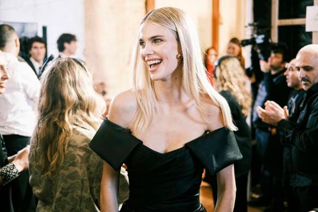 Paris Fashion Week, Georges Hobeika Modenschau Paris Fashion Week HC SS25 Georges Hobeika Dasha Khlystun 439733 2025 01 27 France  Copyright: xJean-BaptistexSoulliatx xStarfacex STAR_439733_069