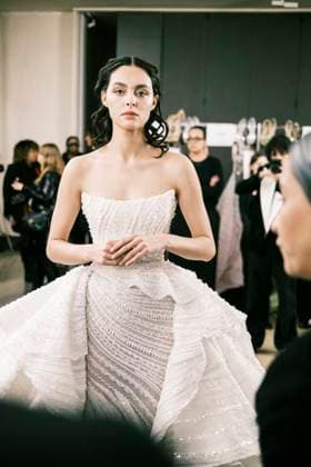 Paris Fashion Week HC SS25 Tony Ward Amelie Zalaiti 439733 2025 01 27 France  Copyright: xJean-BaptistexSoulliatx xStarfacex STAR_439733_099