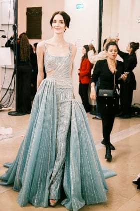Paris Fashion Week HC SS25 Tony Ward Jane Grybennikova 439733 2025 01 27 France  Copyright: xJean-BaptistexSoulliatx xStarfacex STAR_439733_113