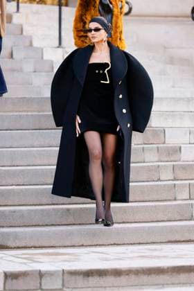 PFW - Schiaparell Arrivals Paris, France - January 27: Guest arrives to Schiaparelli fashion show during the Haute Couture Fall Winter 2025 - 2026 Fashion Week on January 27, 2025 in Paris, France. Photo by Marco Piovanotto Abacapress Paris France  Copyright: xPiovanottoxMarco ABACAx