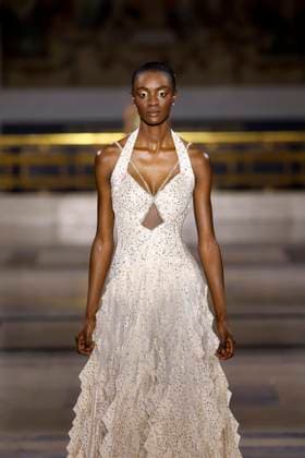 Tony Ward Haute Couture Spring Summer 2025, Paris, January 2025 Tony Ward Haute Couture Spring Summer 2025, Paris, January 2025, Credit:Zeppelin Avalon  Copyright: xZeppelinx xAvalonx 0958228303
