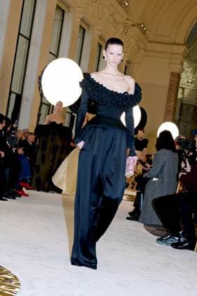 Schiaparelli Haute Couture spring summer 2025, Paris January 2025 Schiaparelli Haute Couture spring summer 2025, Paris January 2025, Credit:Zeppelin Avalon  Copyright: xZeppelinx xAvalonx 0958239482