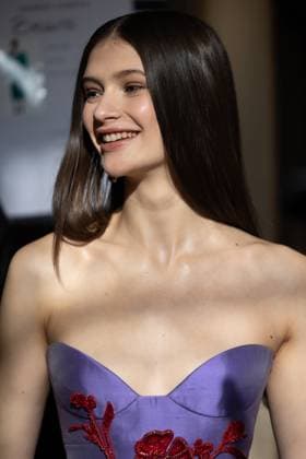Paris Fashion Week, Georges Hobeika Modenschau  Copyright: xSebastienxFremontx xStarfacex STAR_439746_016