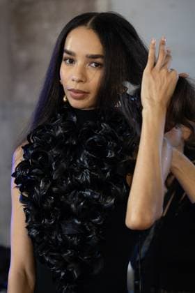 Paris Fashion Week, Georges Hobeika Modenschau  Copyright: xSebastienxFremontx xStarfacex STAR_439746_019