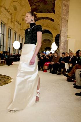 Schiaparelli Haute Couture spring summer 2025, Paris January 2025 Schiaparelli Haute Couture spring summer 2025, Paris January 2025, Credit:Zeppelin Avalon  Copyright: xZeppelinx xAvalonx 0958239632