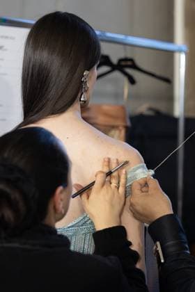 Paris Fashion Week, Georges Hobeika Modenschau  Copyright: xSebastienxFremontx xStarfacex STAR_439746_021
