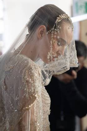 Paris Fashion Week, Georges Hobeika Modenschau  Copyright: xSebastienxFremontx xStarfacex STAR_439746_024