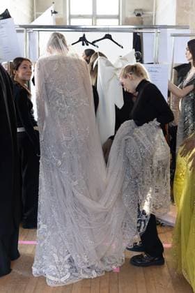 Paris Fashion Week, Georges Hobeika Modenschau  Copyright: xSebastienxFremontx xStarfacex STAR_439746_025