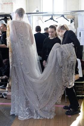 Paris Fashion Week, Georges Hobeika Modenschau  Copyright: xSebastienxFremontx xStarfacex STAR_439746_026