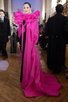 Paris Fashion Week, Georges Hobeika Modenschau Spring summer 2025 fashion show by Georges Hobeika Deborah Valdez Hung 439746 2025 01 27 Paris France  Copyright: xSebastienxFremontx xStarfacex STAR_439746_035