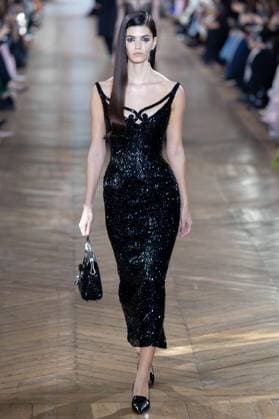 Paris Fashion Week, Georges Hobeika Modenschau Paris Fashion Week Defile Georges Hobeika Defile printemps ete 2025 de Georges Hobeika 439745 2025 01 27 Paris France  Copyright: xSebastienxFremontx xStarfacex STAR_439745_002