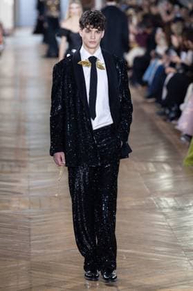 Paris Fashion Week, Georges Hobeika Modenschau Paris Fashion Week Defile Georges Hobeika Defile printemps ete 2025 de Georges Hobeika 439745 2025 01 27 Paris France  Copyright: xSebastienxFremontx xStarfacex STAR_439745_004