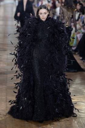 Paris Fashion Week, Georges Hobeika Modenschau Paris Fashion Week Defile Georges Hobeika Defile printemps ete 2025 de Georges Hobeika 439745 2025 01 27 Paris France  Copyright: xSebastienxFremontx xStarfacex STAR_439745_009
