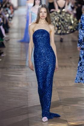 Paris Fashion Week, Georges Hobeika Modenschau Paris Fashion Week Defile Georges Hobeika Defile printemps ete 2025 de Georges Hobeika 439745 2025 01 27 Paris France  Copyright: xSebastienxFremontx xStarfacex STAR_439745_021