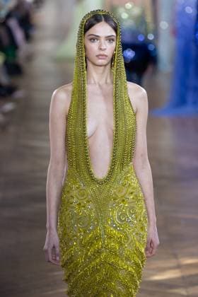 Paris Fashion Week, Georges Hobeika Modenschau Paris Fashion Week Defile Georges Hobeika Defile printemps ete 2025 de Georges Hobeika 439745 2025 01 27 Paris France  Copyright: xSebastienxFremontx xStarfacex STAR_439745_025
