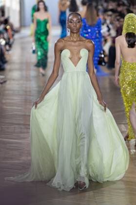 Paris Fashion Week, Georges Hobeika Modenschau Paris Fashion Week Defile Georges Hobeika Defile printemps ete 2025 de Georges Hobeika 439745 2025 01 27 Paris France  Copyright: xSebastienxFremontx xStarfacex STAR_439745_029