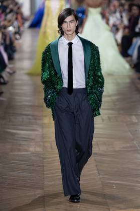 Paris Fashion Week, Georges Hobeika Modenschau Paris Fashion Week Defile Georges Hobeika Defile printemps ete 2025 de Georges Hobeika 439745 2025 01 27 Paris France  Copyright: xSebastienxFremontx xStarfacex STAR_439745_030
