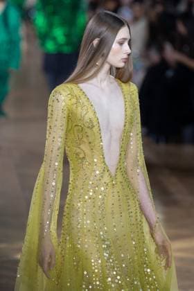 Paris Fashion Week, Georges Hobeika Modenschau Paris Fashion Week Defile Georges Hobeika Defile printemps ete 2025 de Georges Hobeika 439745 2025 01 27 Paris France  Copyright: xSebastienxFremontx xStarfacex STAR_439745_033