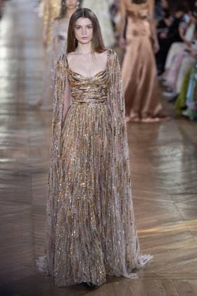 Paris Fashion Week, Georges Hobeika Modenschau Paris Fashion Week Defile Georges Hobeika Defile printemps ete 2025 de Georges Hobeika 439745 2025 01 27 Paris France  Copyright: xSebastienxFremontx xStarfacex STAR_439745_051
