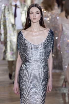 Paris Fashion Week, Georges Hobeika Modenschau Paris Fashion Week Defile Georges Hobeika Defile printemps ete 2025 de Georges Hobeika 439745 2025 01 27 Paris France  Copyright: xSebastienxFremontx xStarfacex STAR_439745_053