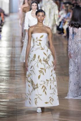 Paris Fashion Week, Georges Hobeika Modenschau Paris Fashion Week Defile Georges Hobeika Defile printemps ete 2025 de Georges Hobeika 439745 2025 01 27 Paris France  Copyright: xSebastienxFremontx xStarfacex STAR_439745_058