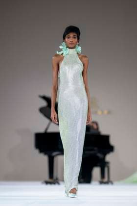 Paris Fashion Week, Tamara Ralph Modenschau Personalities at the Tamara Ralph show for the Haute Couture Spring Summer 2025 collection at Paris Fashion Week PFW Model at the Tamara Ralph show for the Haute Couture Spring Summer 2025 collection at Paris Fashion Week PFW on 27 January 2025 Perusseau Da Silva Bestimage Tamara Ralph for the Haute Couture Spring Summer 2025 collection at Paris Fashion Week PFW on 27 January 2025 Paris France  Copyright: xTizianoxDaxSilvax-xPierrexPerusseaux xBestimagexTizianoxDaxSilvax-xPierrexPerusseaux xBestimagex