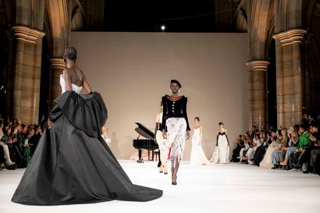 Paris Fashion Week, Tamara Ralph Modenschau  Copyright: xTizianoxDaxSilvax-xPierrexPerusseaux xBestimagexTizianoxDaxSilvax-xPierrexPerusseaux xBestimagex