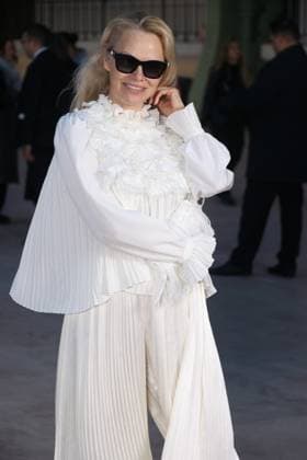 PFW - Chanel Photo by ABACAPRESS.COM Pamela Anderson attends the Chanel Haute Couture Spring-Summer 2025 show as part of Paris Fashion Week on January 28, 2025 in Paris, France. Photo by ABACAPRESS.COM Paris France  Copyright: xABACAx