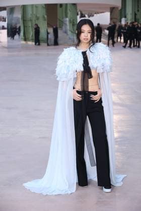 PFW - Chanel Photo by ABACAPRESS.COM Jennie Kim attends the Chanel Haute Couture Spring-Summer 2025 show as part of Paris Fashion Week on January 28, 2025 in Paris, France. Photo by ABACAPRESS.COM Paris France  Copyright: xABACAx
