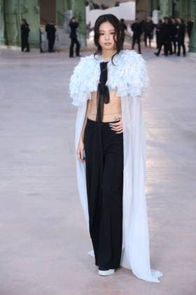 PFW - Chanel Photo by ABACAPRESS.COM Jennie Kim attends the Chanel Haute Couture Spring-Summer 2025 show as part of Paris Fashion Week on January 28, 2025 in Paris, France. Photo by ABACAPRESS.COM Paris France  Copyright: xABACAx