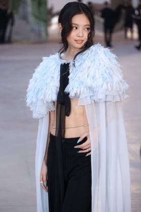 PFW - Chanel Photo by ABACAPRESS.COM Jennie Kim attends the Chanel Haute Couture Spring-Summer 2025 show as part of Paris Fashion Week on January 28, 2025 in Paris, France. Photo by ABACAPRESS.COM Paris France  Copyright: xABACAx