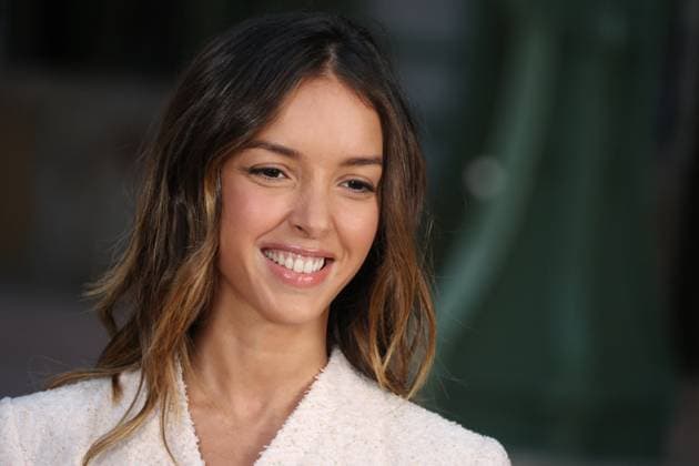 PFW - Chanel Photo by ABACAPRESS.COM Lyna Khoudri attends the Chanel Haute Couture Spring-Summer 2025 show as part of Paris Fashion Week on January 28, 2025 in Paris, France. Photo by ABACAPRESS.COM Paris France  Copyright: xABACAx