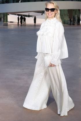 PFW - Chanel Photocall Pamela Anderson attends the Chanel Haute Couture Spring-Summer 2025 show as part of Paris Fashion Week on January 28, 2025 in Paris, France. Photo by Jerome Domine ABACAPRESS.COM Paris France  Copyright: xDominexJerome ABACAx