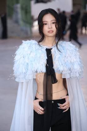 PFW - Chanel Photocall Jennie Kim attends the Chanel Haute Couture Spring-Summer 2025 show as part of Paris Fashion Week on January 28, 2025 in Paris, France. Photo by Jerome Domine ABACAPRESS.COM Paris France  Copyright: xDominexJerome ABACAx