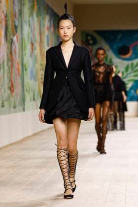 Paris Fashion Week, Christian Dior Modenschau Défilé Christian Dior Collection Haute Couture Printemps Eté 2025 lors de la Fashion Week de Paris PFW Défilé Christian Dior Collection Haute Couture Printemps Eté 2025 lors de la Fashion Week de Paris PFW , le 27 janvier 2025 Christian Dior Fashion Show Haute Couture Spring Summer 2025 during Paris Fashion Week January 27th, 2025 Paris France  Copyright: xAgencex xBestimagexAgencex xBestimagex