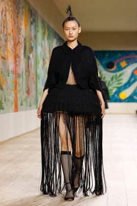 Paris Fashion Week, Christian Dior Modenschau Défilé Christian Dior Collection Haute Couture Printemps Eté 2025 lors de la Fashion Week de Paris PFW Défilé Christian Dior Collection Haute Couture Printemps Eté 2025 lors de la Fashion Week de Paris PFW , le 27 janvier 2025 Christian Dior Fashion Show Haute Couture Spring Summer 2025 during Paris Fashion Week January 27th, 2025 Paris France  Copyright: xAgencex xBestimagexAgencex xBestimagex